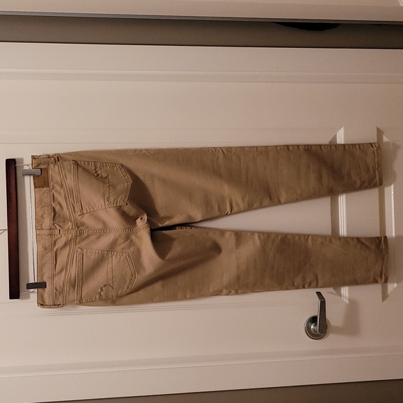 American Eagle Khaki Jeggings Size 10 - Picture 2 of 5